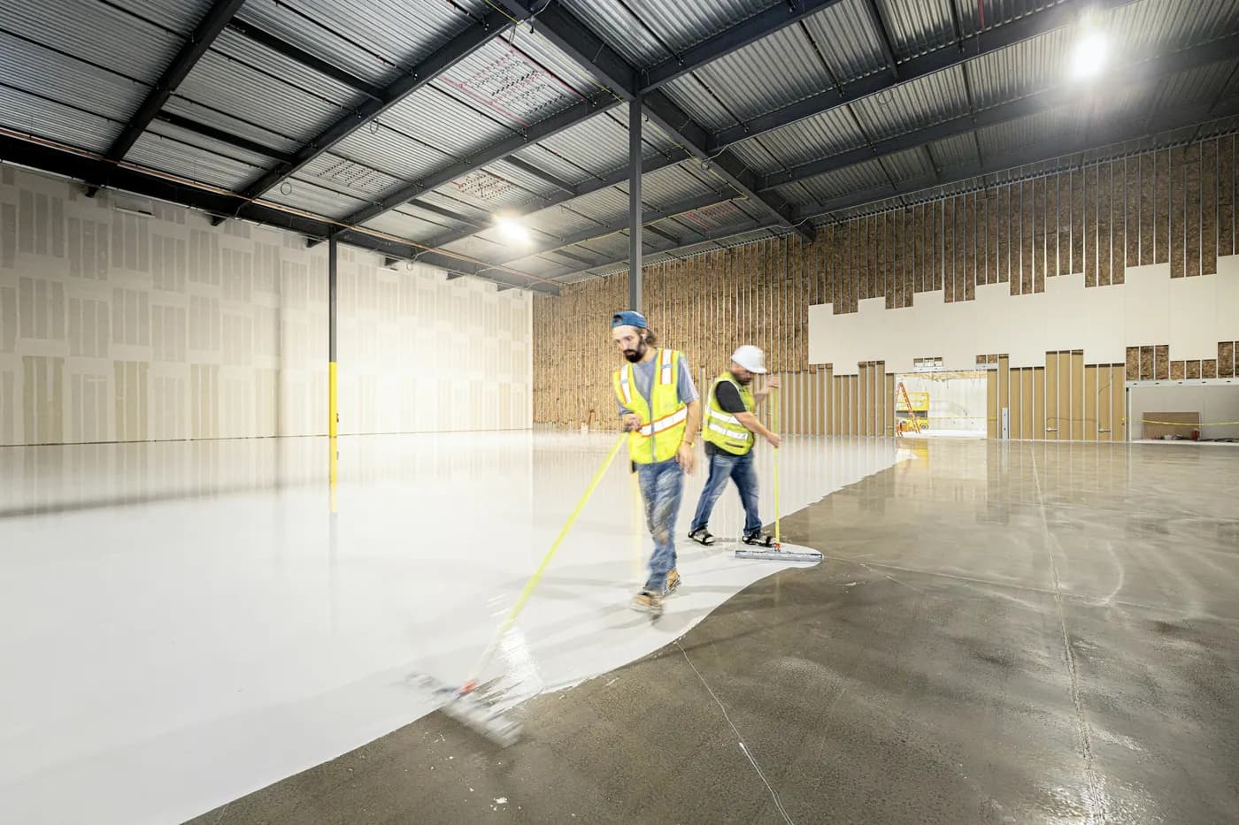 Inspecting a concrete slab before quoting