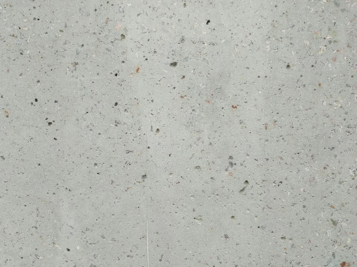 Close-up of a burnished concrete surface