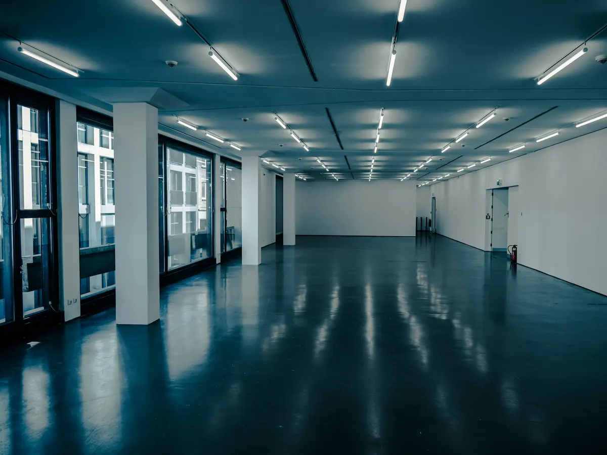 Polished concrete close-up